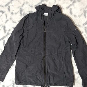 Columbia Arch Cape III Jacket, Size Medium, India Ink/Grey